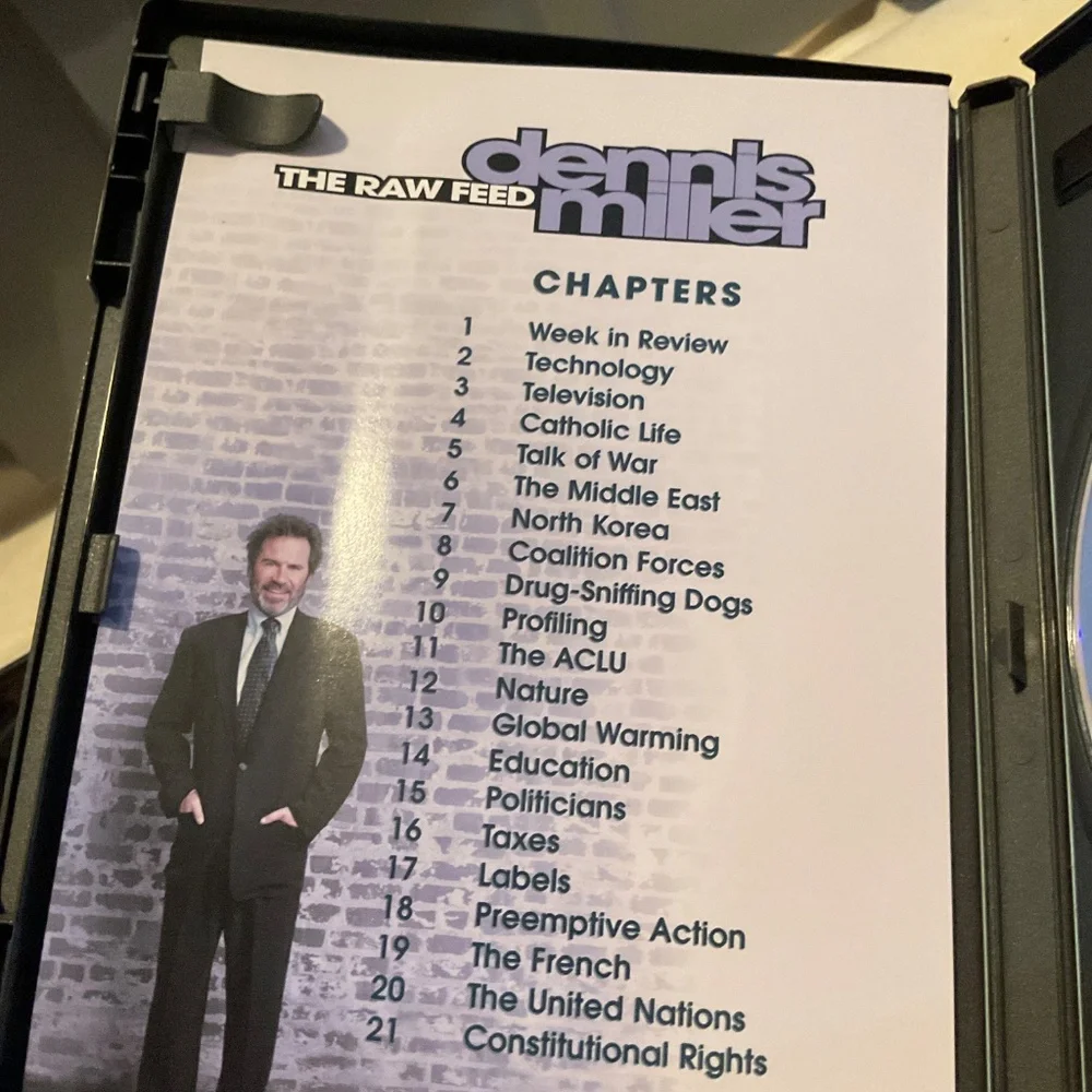 DVD - Dennis Miller The Taw Feed.  V59